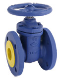 Metal Sitli Sürgülü Vana DIN 3302 F4 / F5 PN 10 / 16